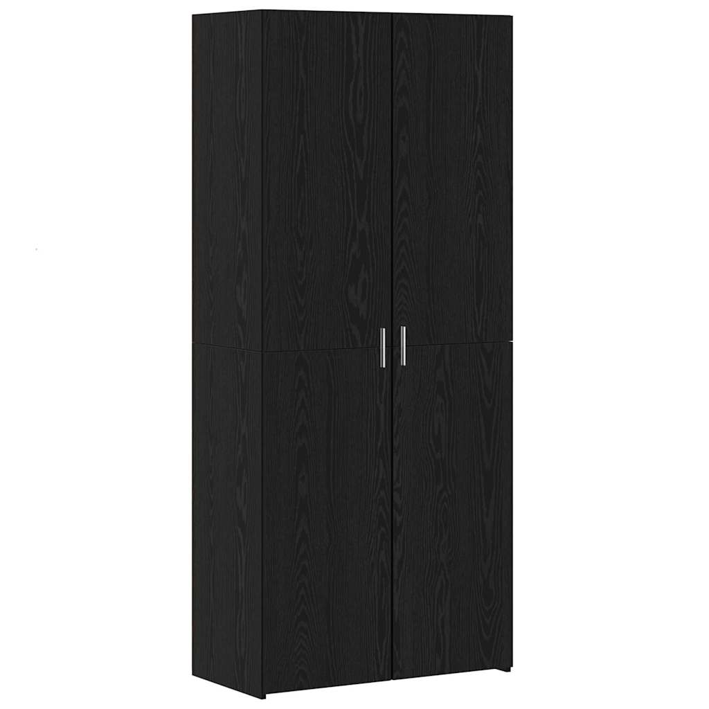 Armoire de rangement Chêne noir 80 x 41 x 225 cm - XIOS