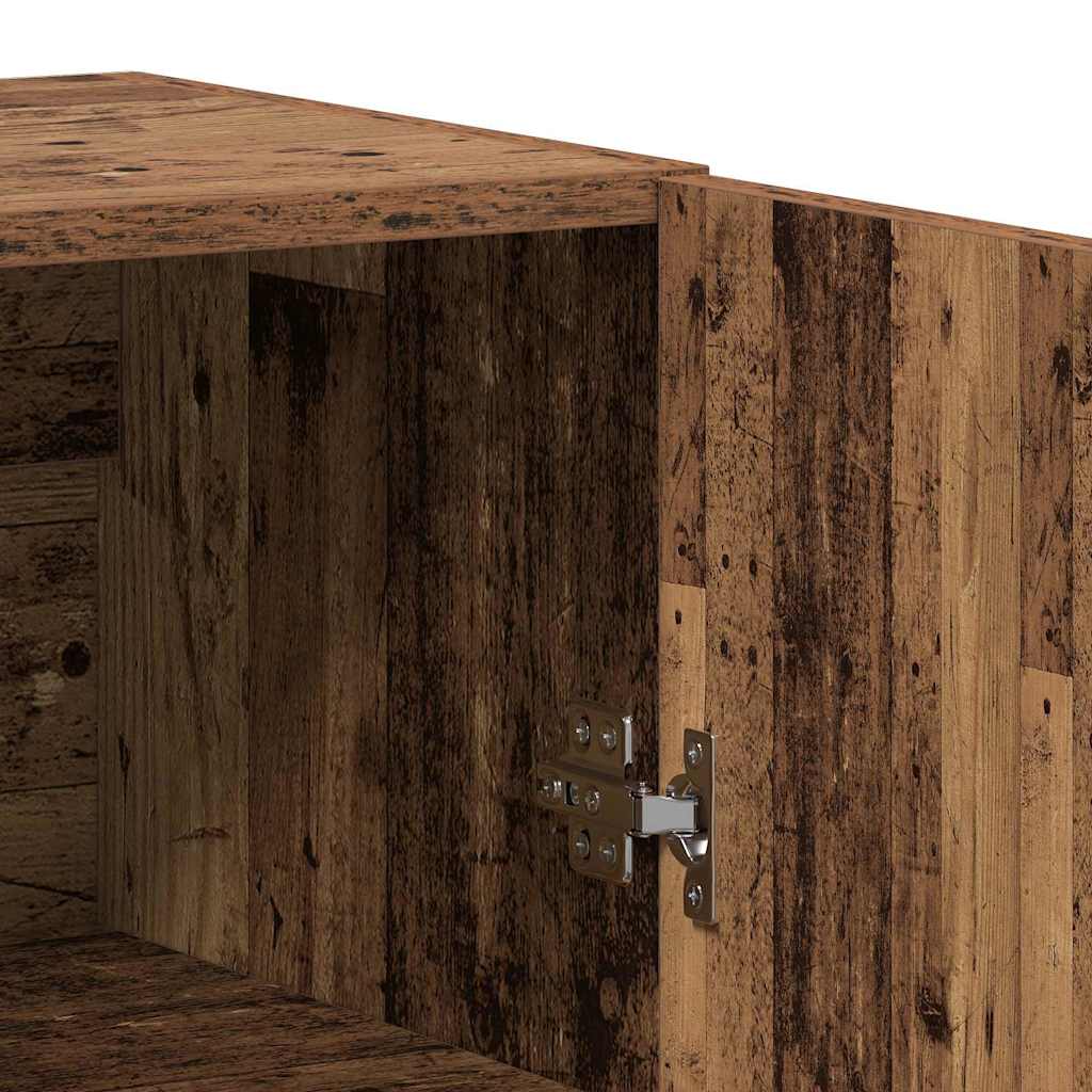 Haut Armoire Bois ancien 69,5 x 34 x 90 cm Bois d'ingénierie - XIOS