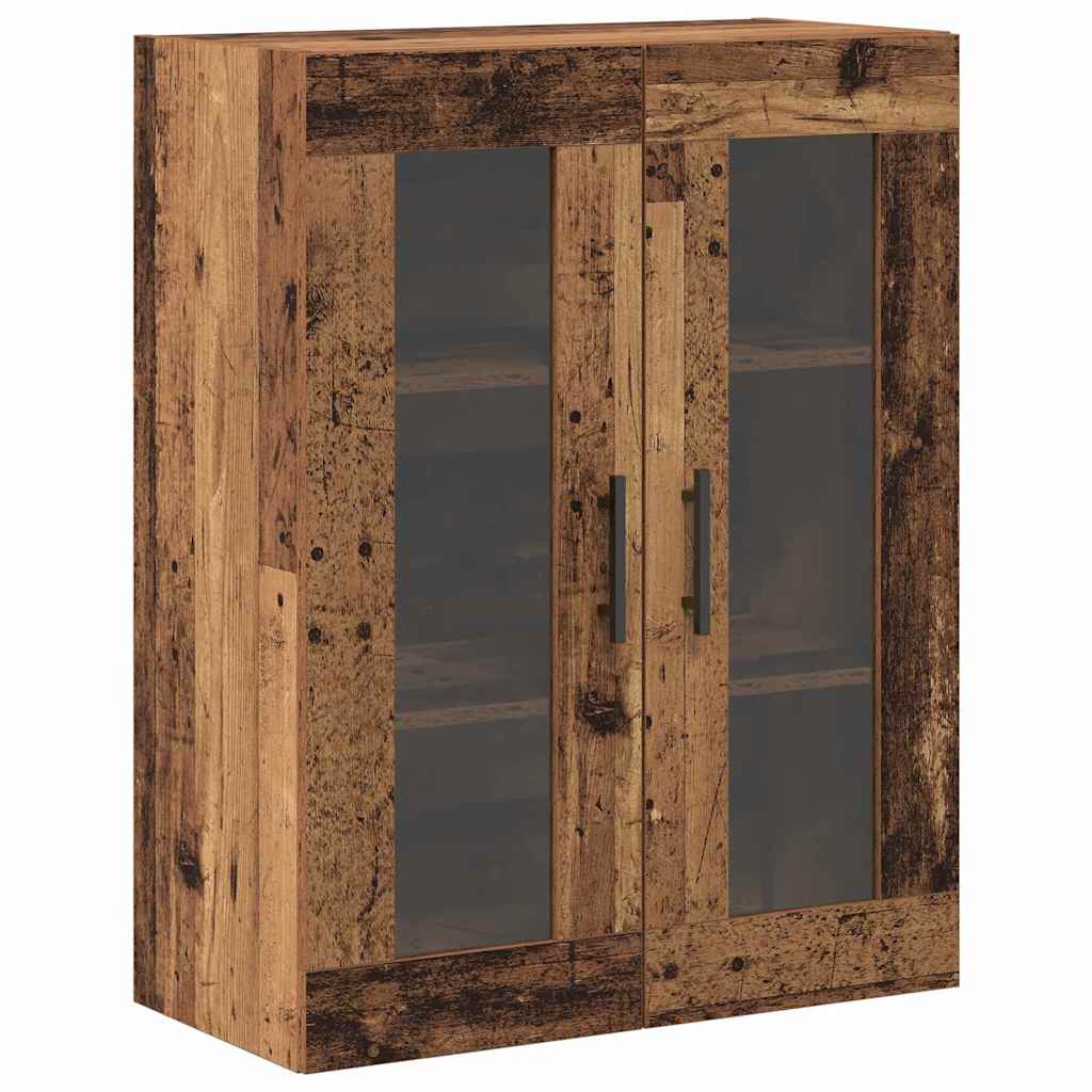 Haut Armoire 2 pcs Bois ancien Bois d'ingénierie - XIOS