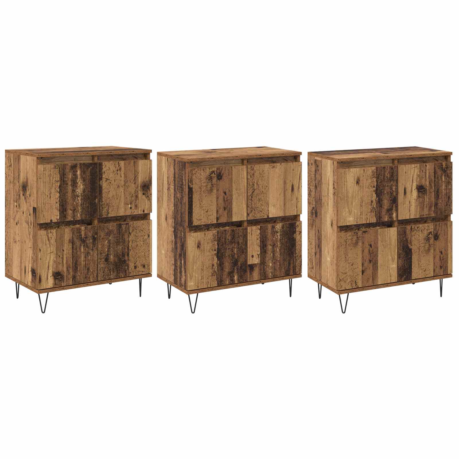 Buffets 3 pc Bois ancien - XIOS