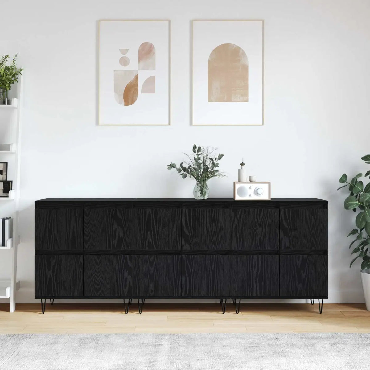 Buffets 3 pc Chêne noir - XIOS