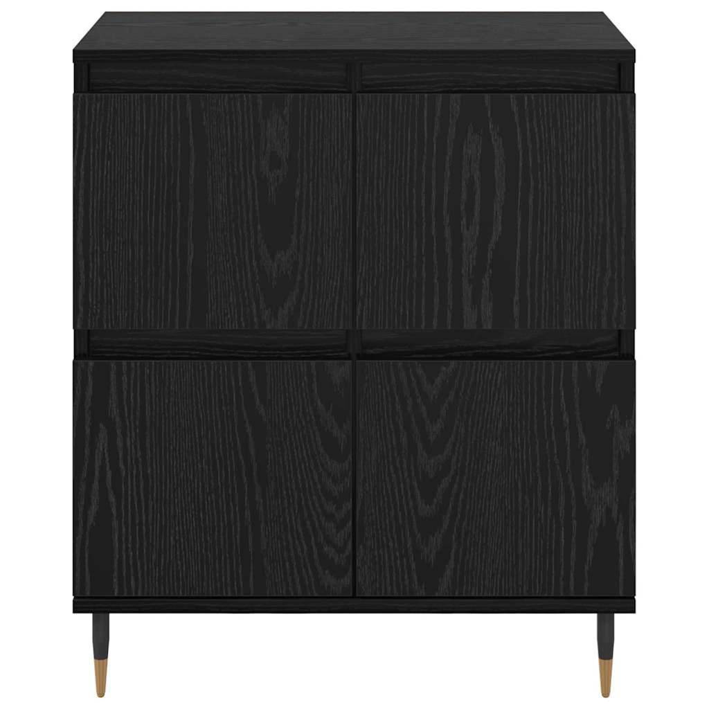 Armoire de rangement 2 pcs Chêne noir 60 x 35 x 70 cm - XIOS