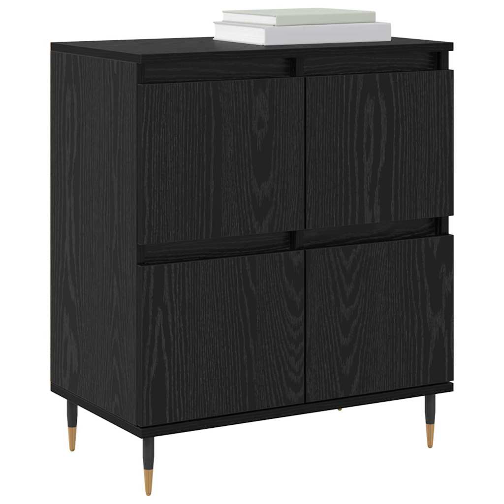 Armoire de rangement 2 pcs Chêne noir 60 x 35 x 70 cm - XIOS