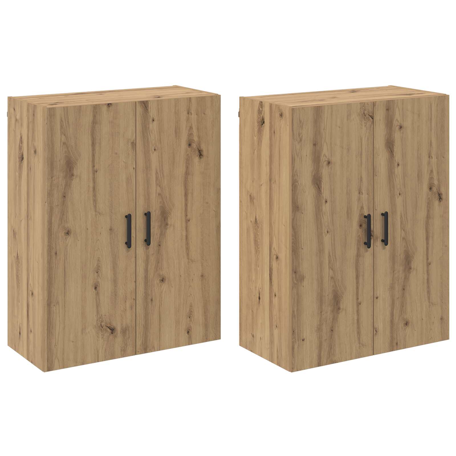 Armoire Murale 2 pcs Chêne artisanal 69,5 x 34 x 90 cm - XIOS