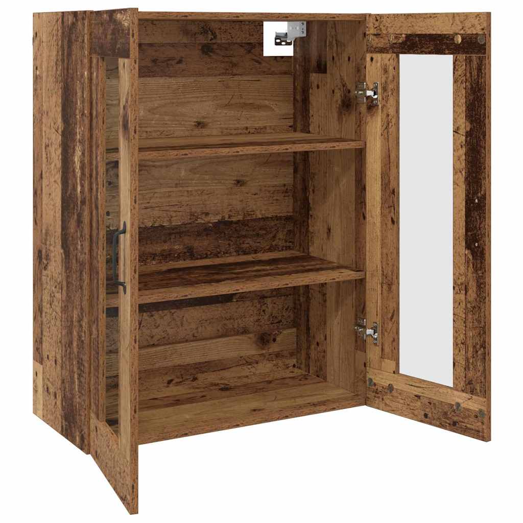Armoires Murailles 2 pcs Bois ancien 69,5 x 34 x 90 cm - XIOS