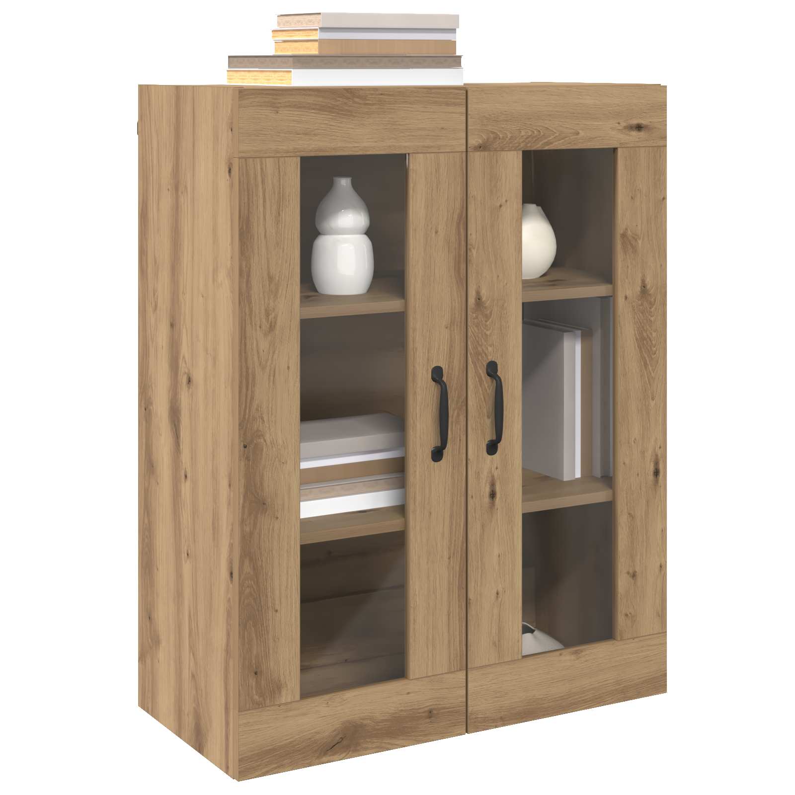 Armoires Murailles 2 pc chêne artisanal 69,5 x 34 x 90 cm - XIOS