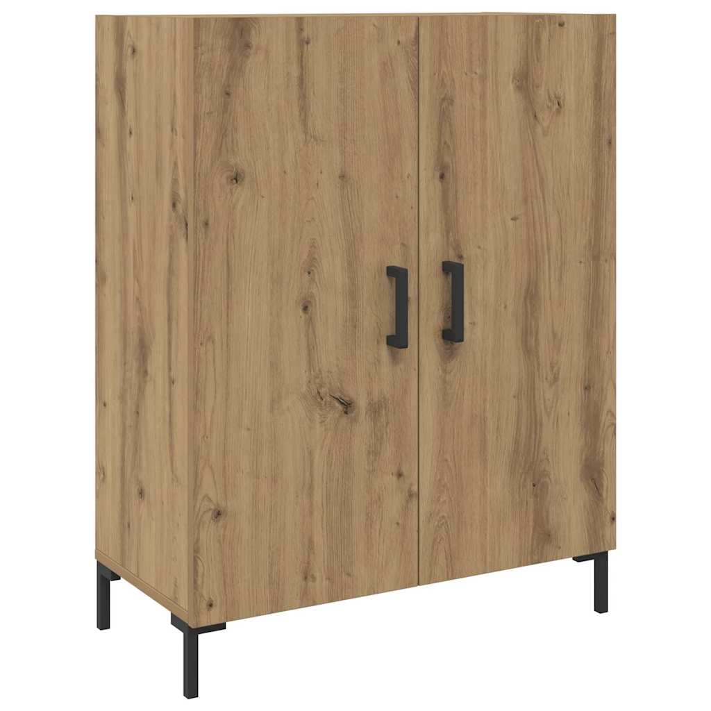 Haut Armoire chêne artisanal 69,5 x 34 x 180 cm - XIOS