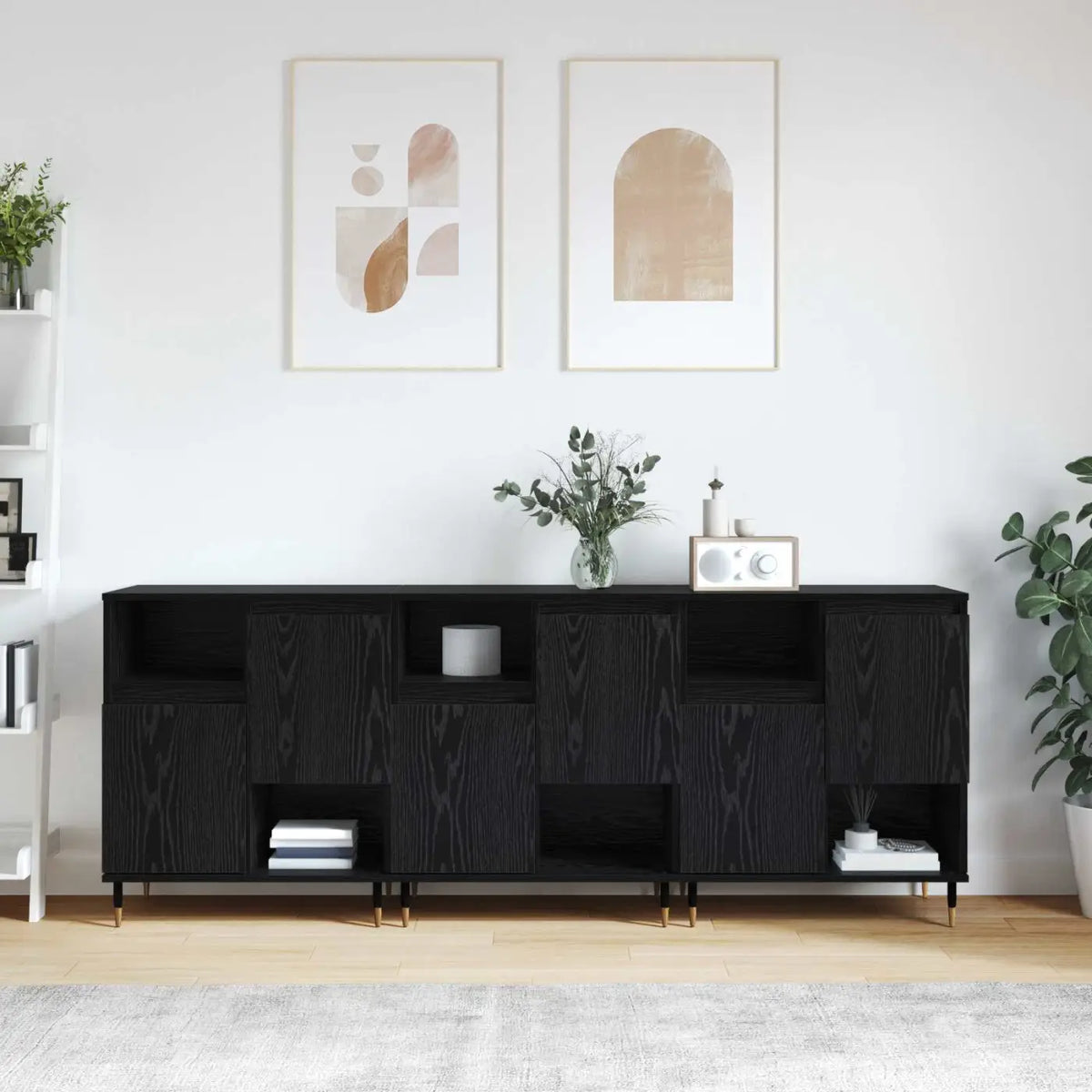 Buffets 3 pc Chêne noir - XIOS