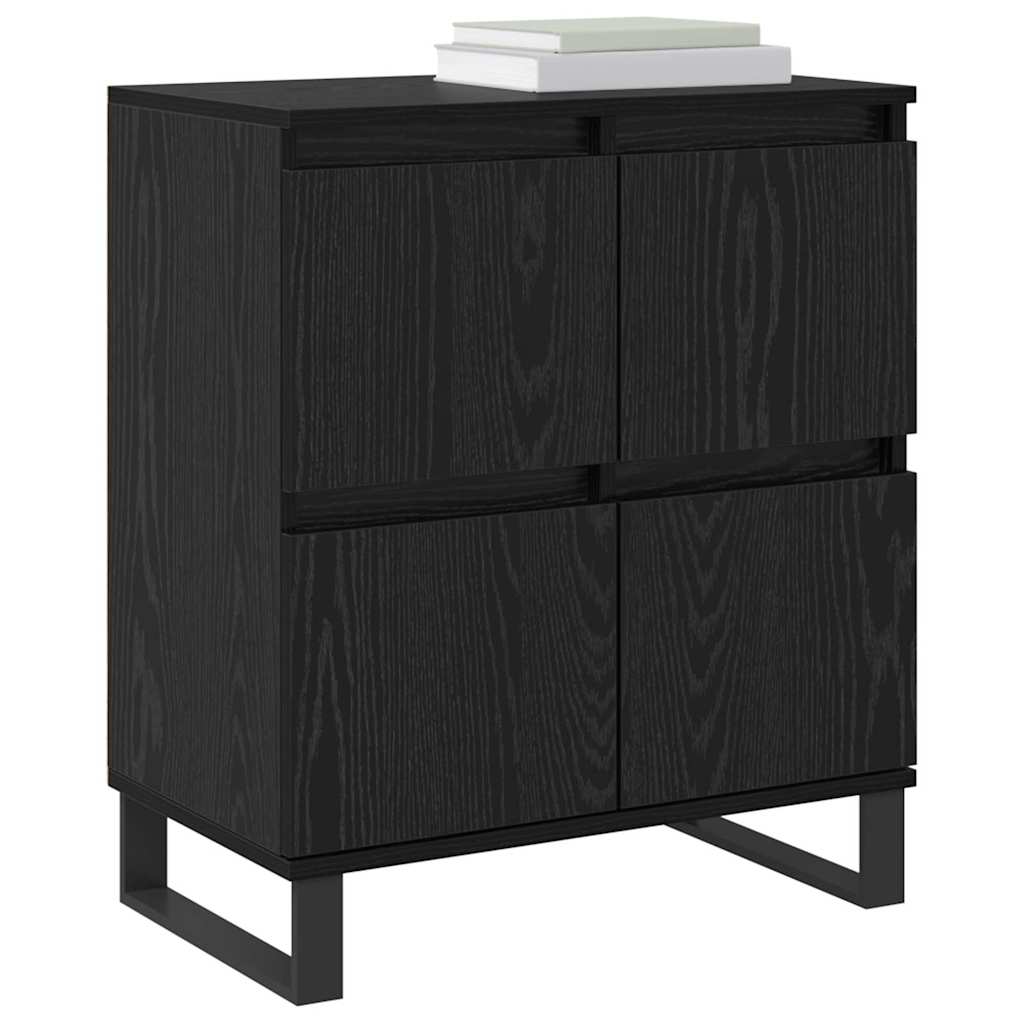 Buffets 2 pcs Chêne noir 120 x 35 x 70 cm Bois d'ingénierie - XIOS