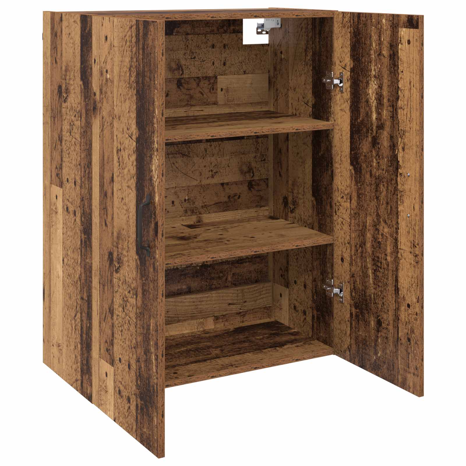 Armoire Murale 2 pc Bois ancien 69,5 x 34 x 90 cm - XIOS