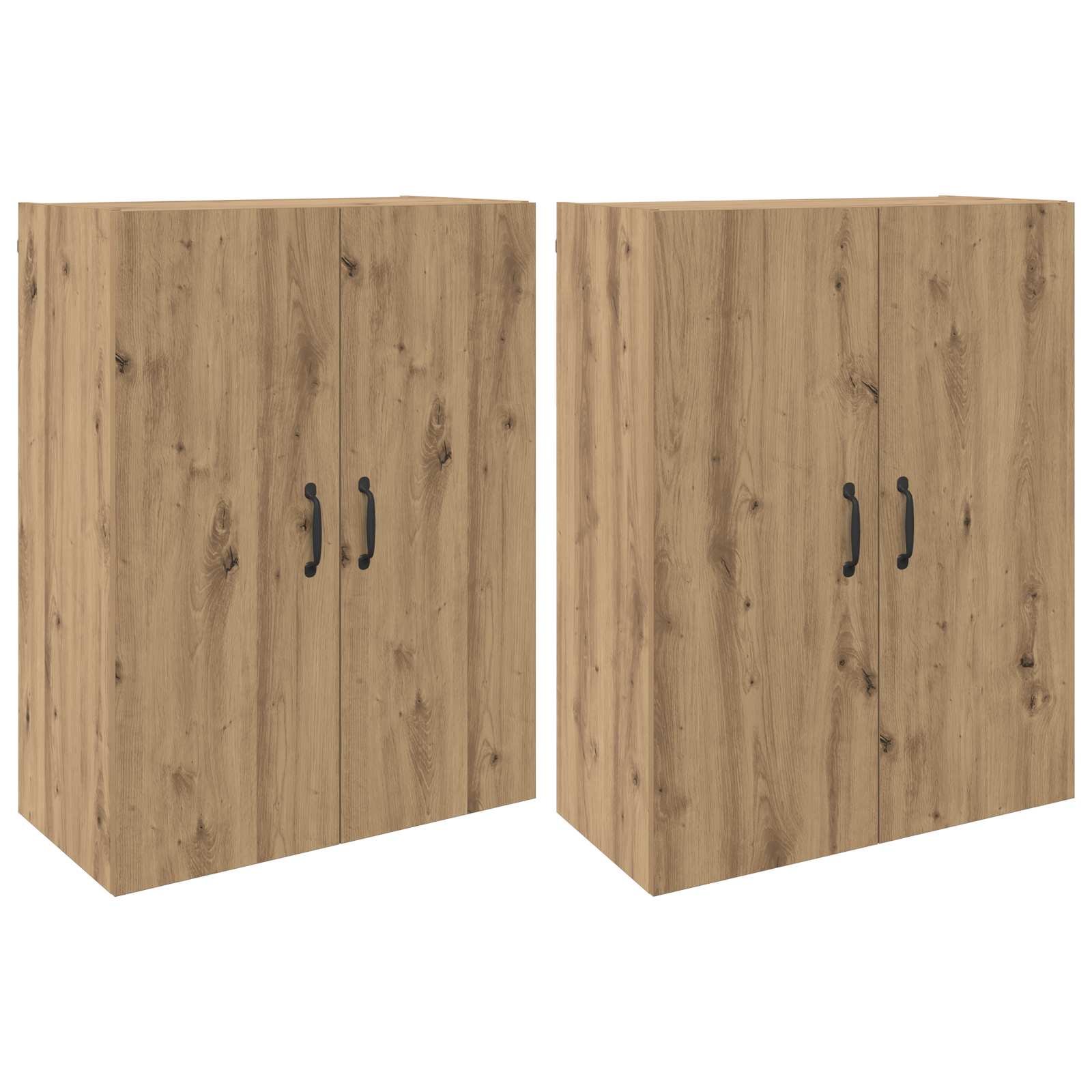 Armoire Murale 2 pc Chêne artisanal 69,5 x 34 x 90 cm - XIOS