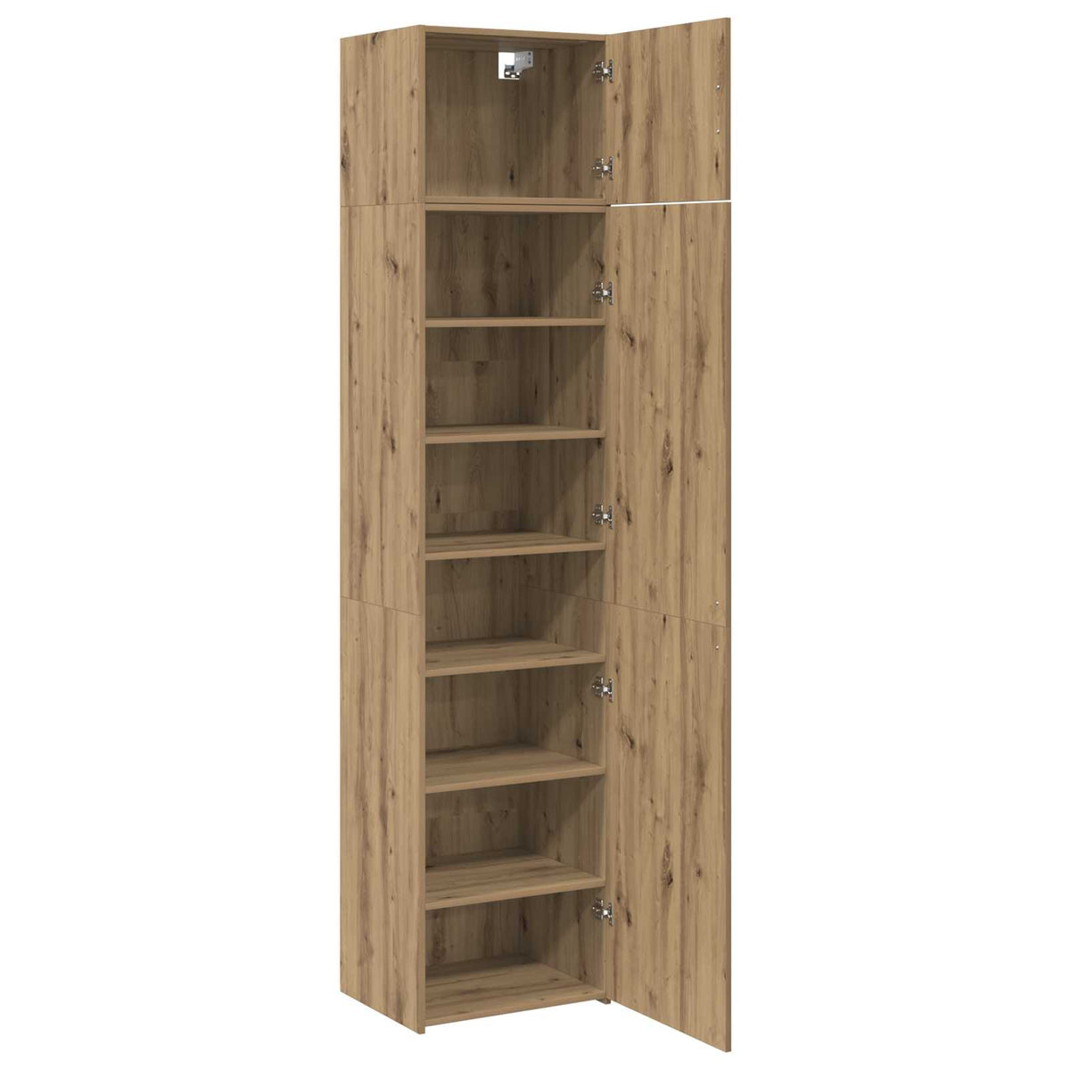 Buffet 2 pc Chêne artisanal 50 x 41 x 225 cm