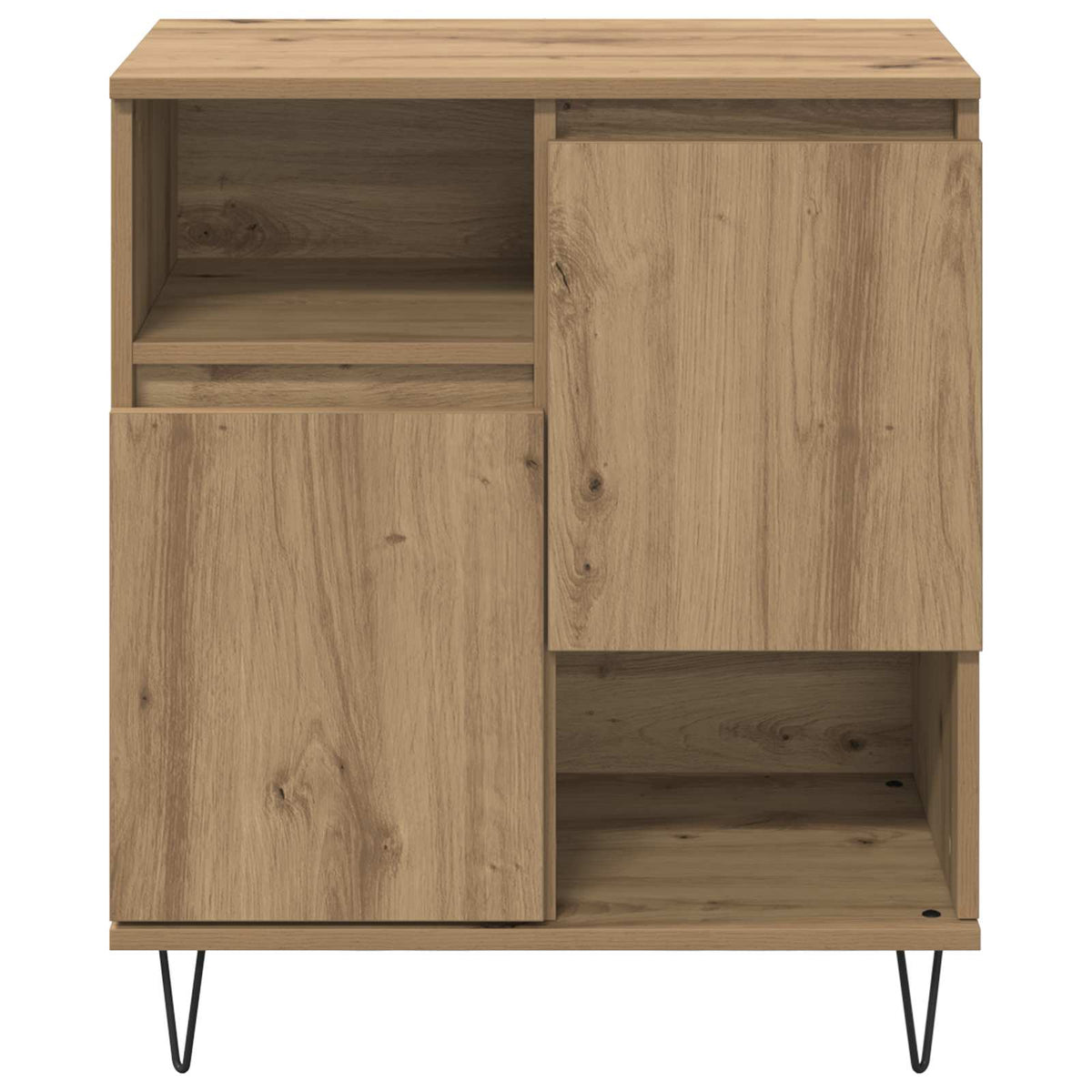 Buffet 3 pc Chêne artisanal 60 x 35 x 70 cm - XIOS