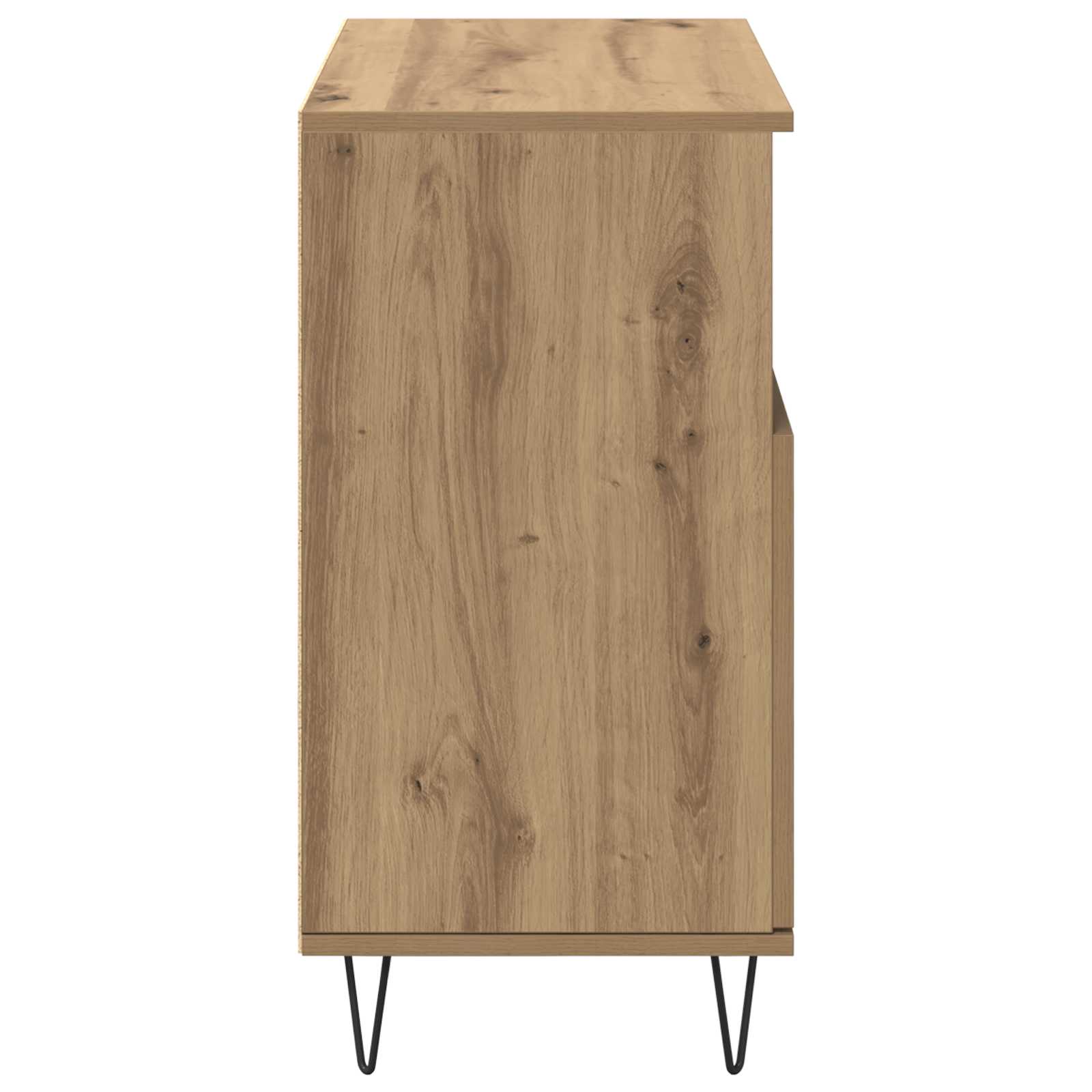 Buffet 3 pc Chêne artisanal 60 x 35 x 70 cm - XIOS