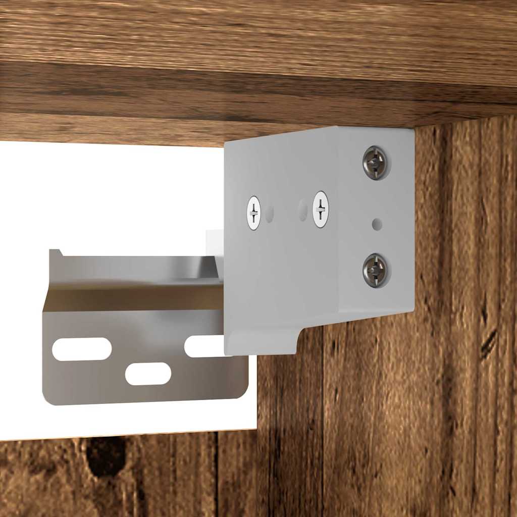 Armoires Murailles 2 pcs Bois ancien 69,5 x 34 x 90 cm - XIOS