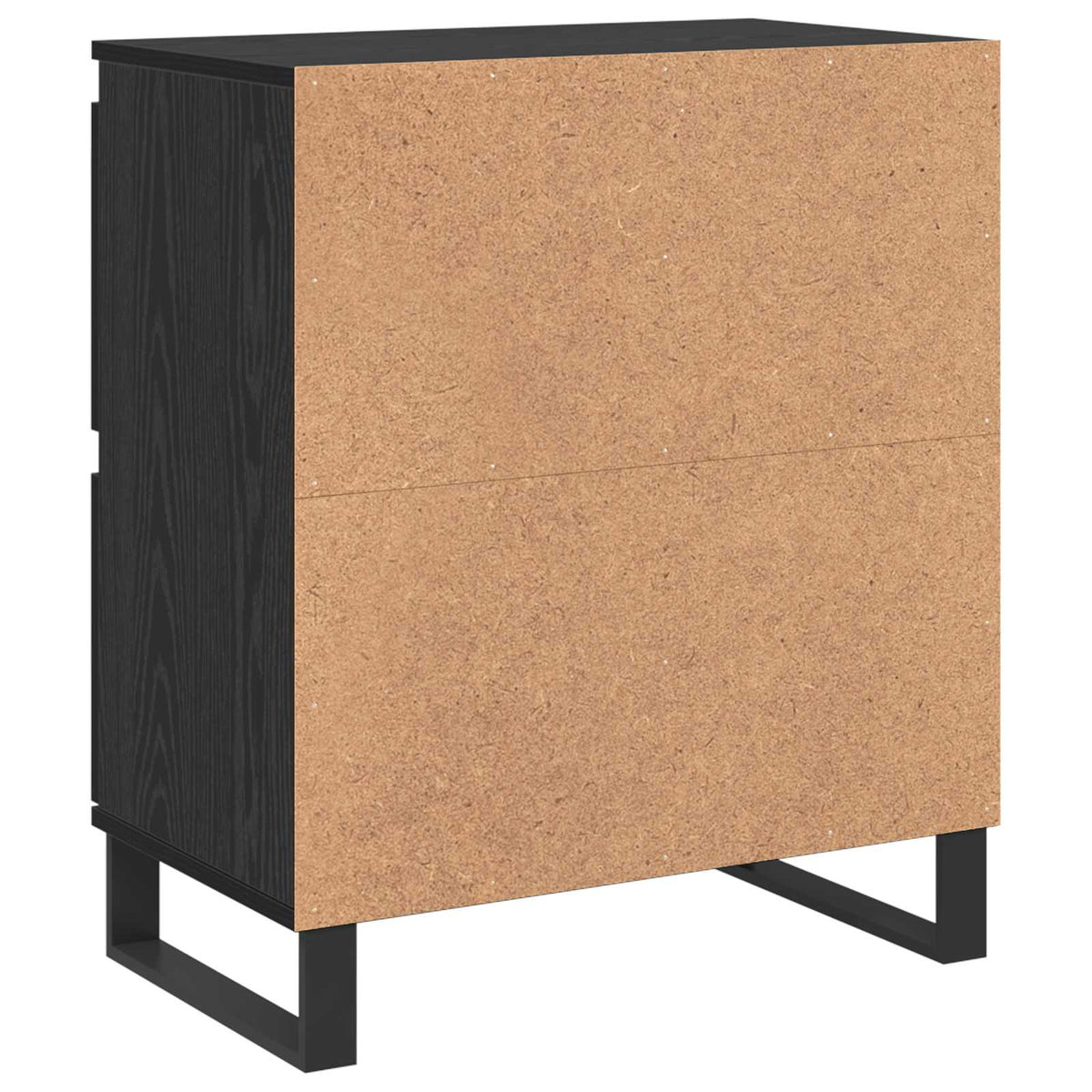 Buffet 3 pc Chêne noir 60 x 35 x 70 cm - XIOS