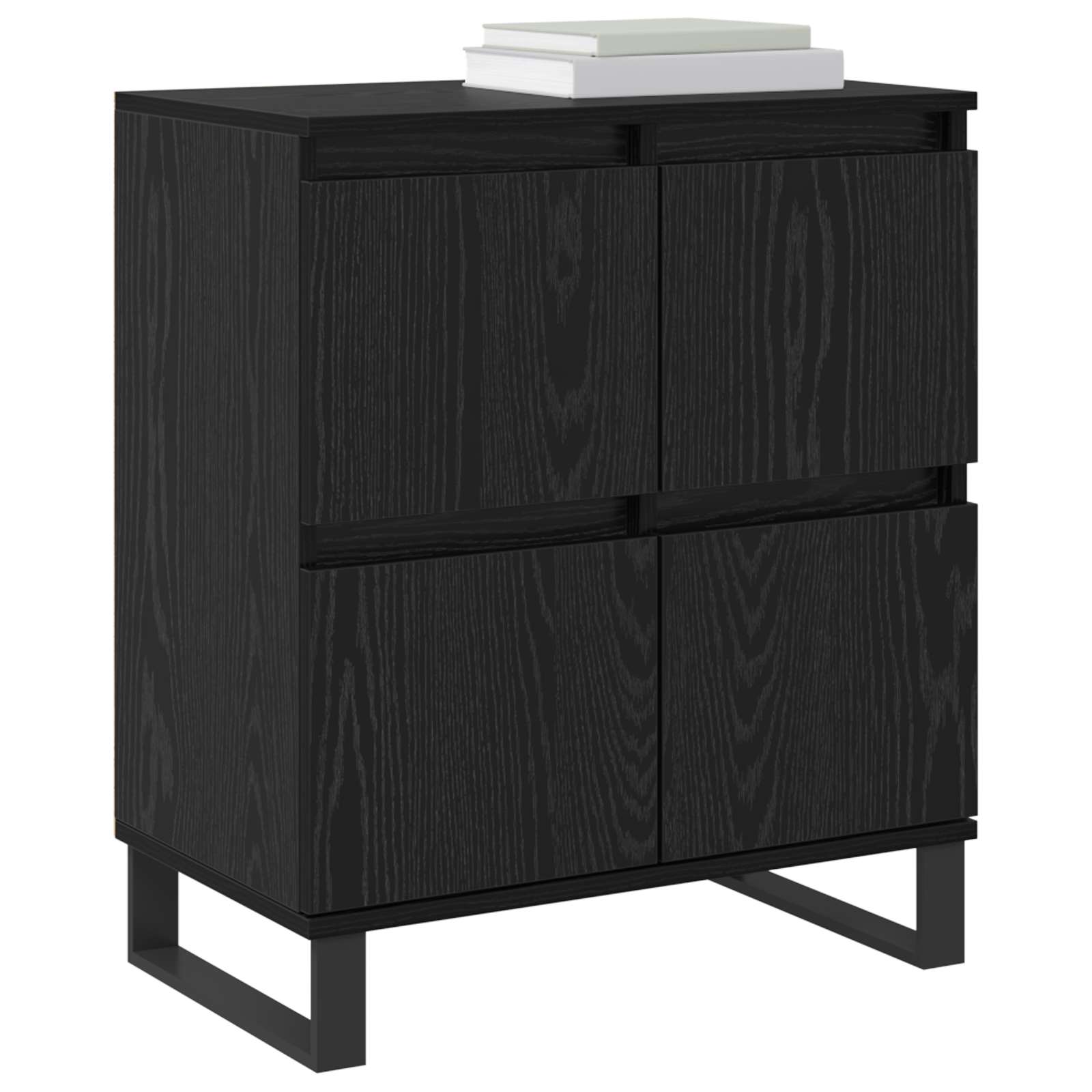 Buffet 3 pc Chêne noir 60 x 35 x 70 cm - XIOS
