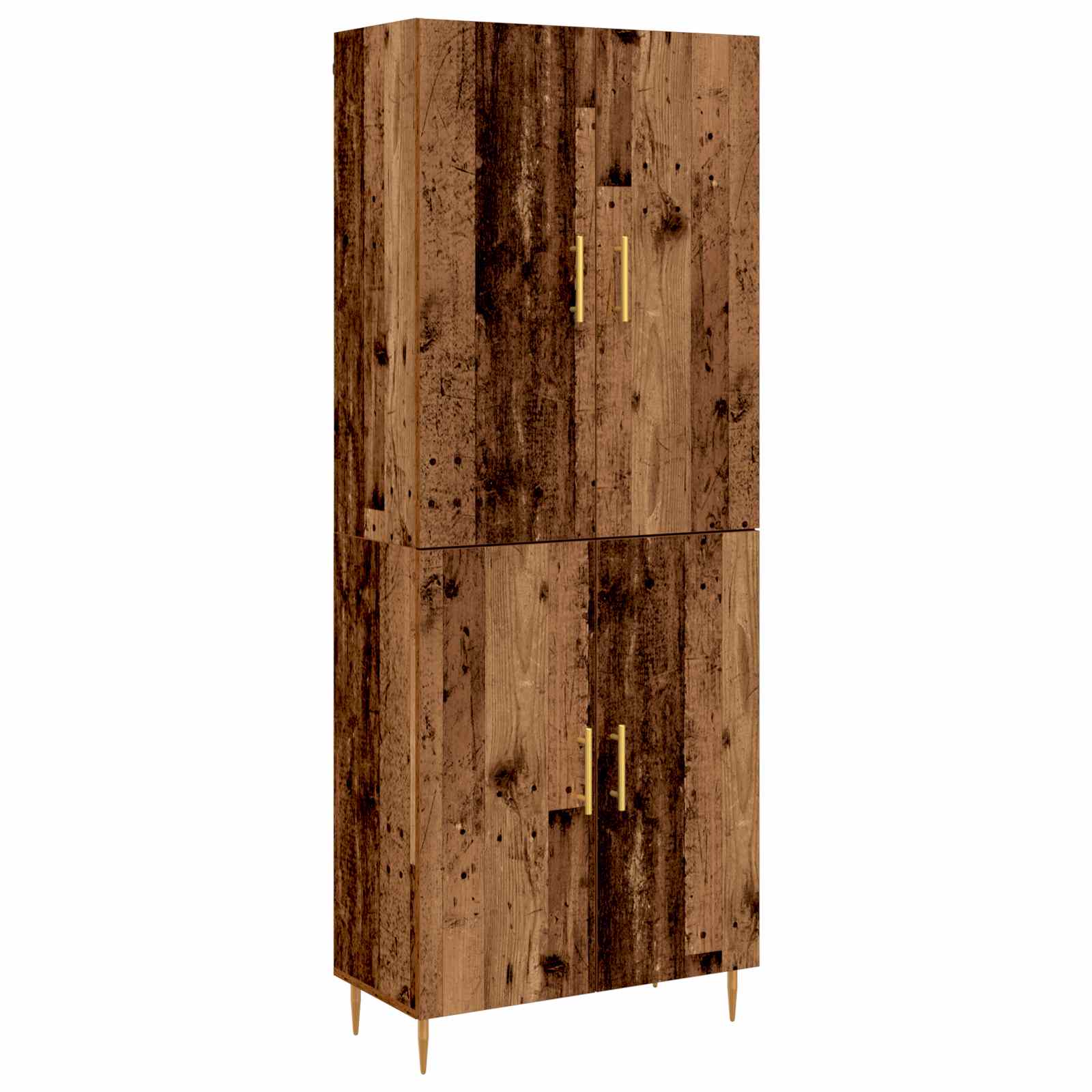 Haut Armoire Bois ancien 69,5 x 34 x 180 cm Bois d'ingénierie - XIOS