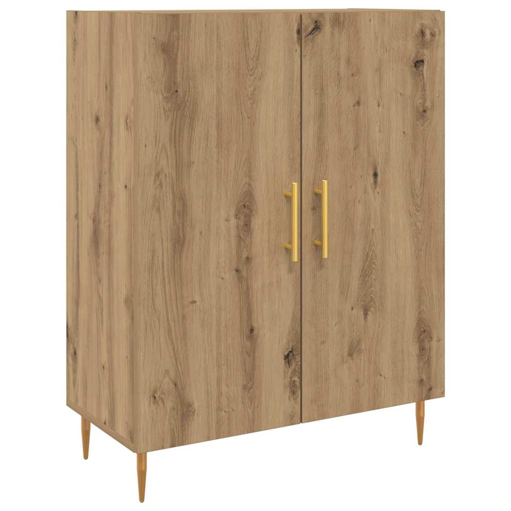 Haut Armoire chêne artisanal 69,5 x 34 x 180 cm - XIOS