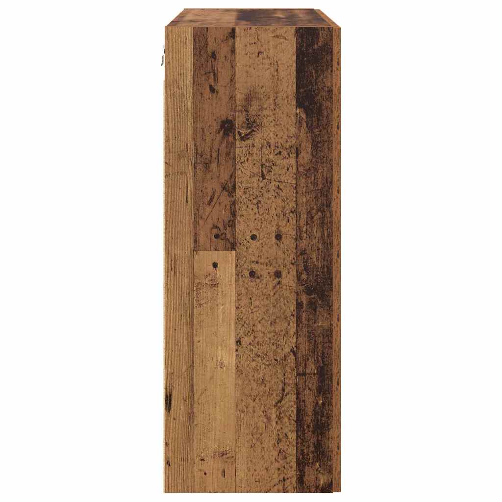 Armoires Murailles 2 pcs Bois ancien 69,5 x 34 x 90 cm - XIOS