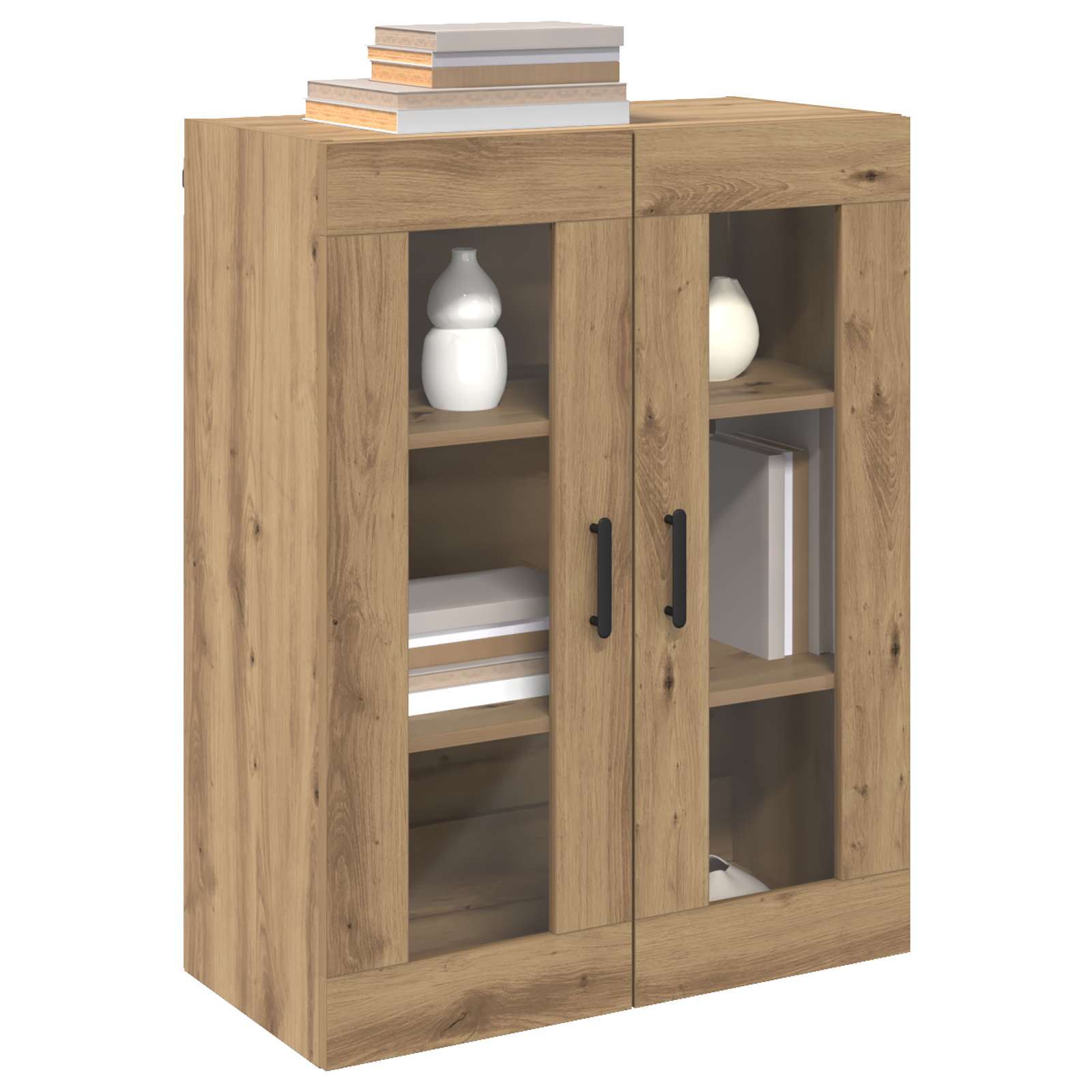 Armoires Murailles 2 pcs chêne artisanal 69,5 x 34 x 90 cm - XIOS