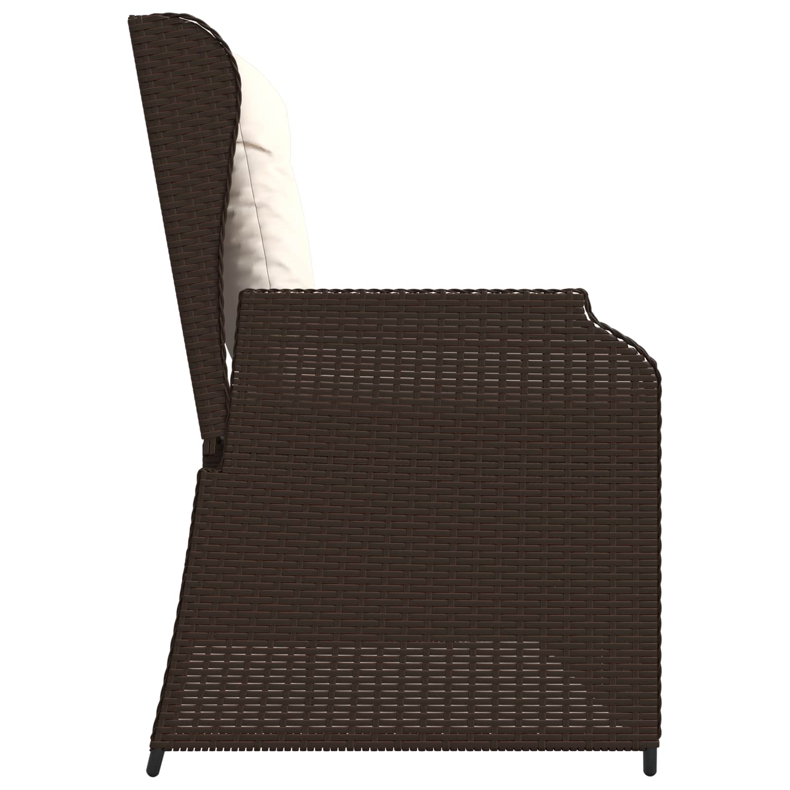 Banc de jardin Marron polyrotin - XIOS