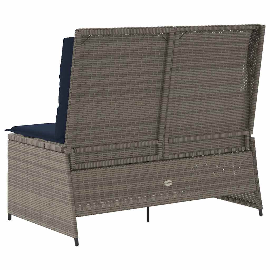 Banc de jardin Gris polyrotin - XIOS