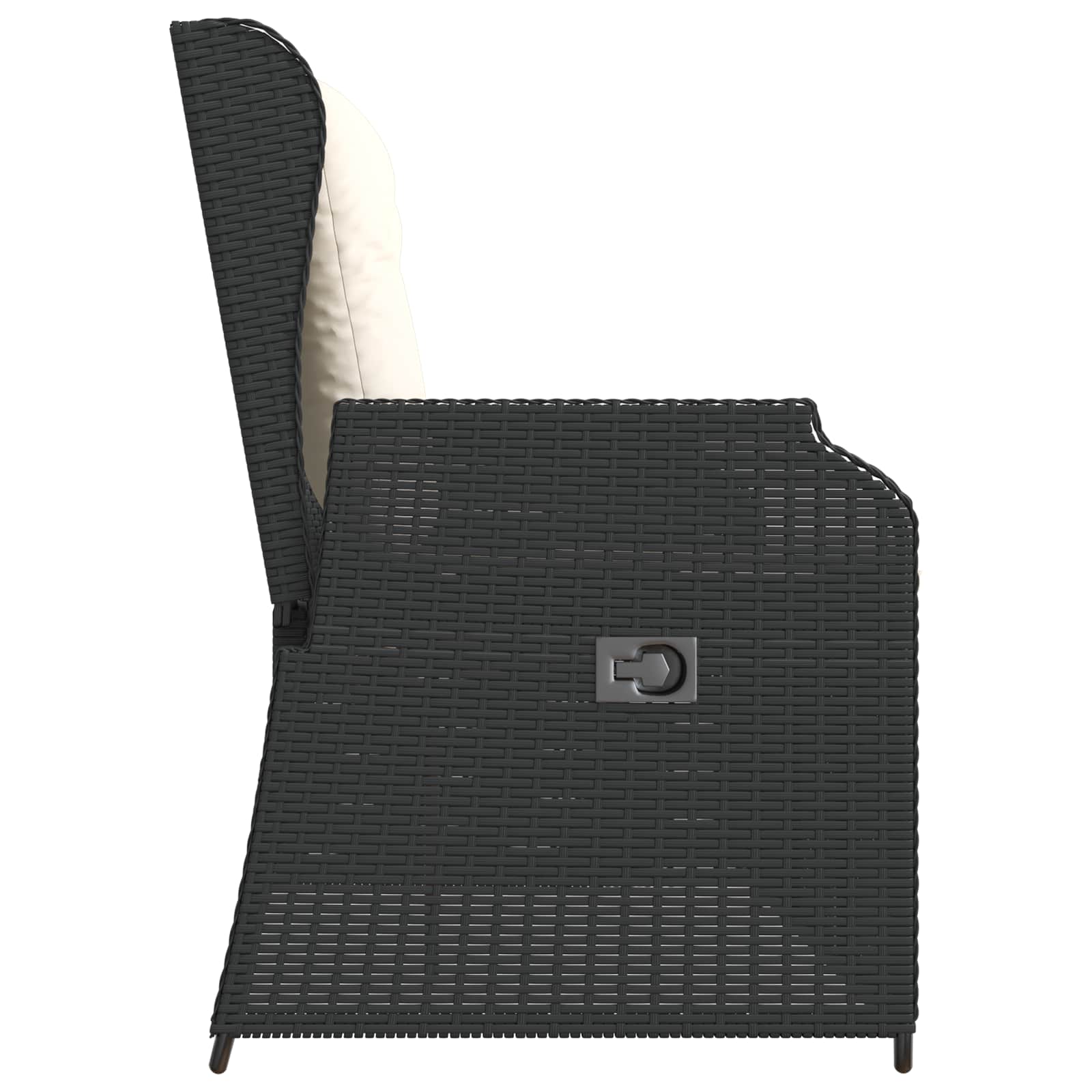 Banc de jardin Noir polyrotin - XIOS