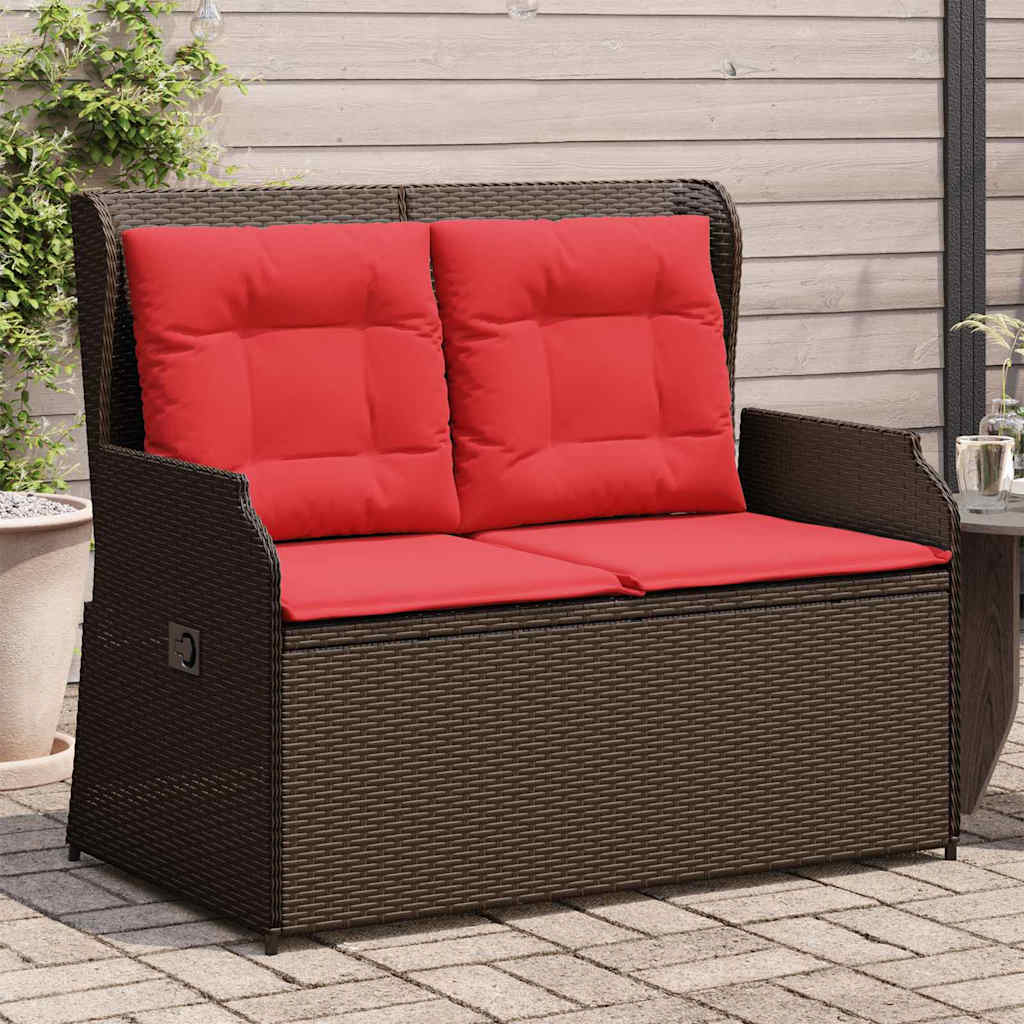 Banc de jardin Marron polyrotin - XIOS