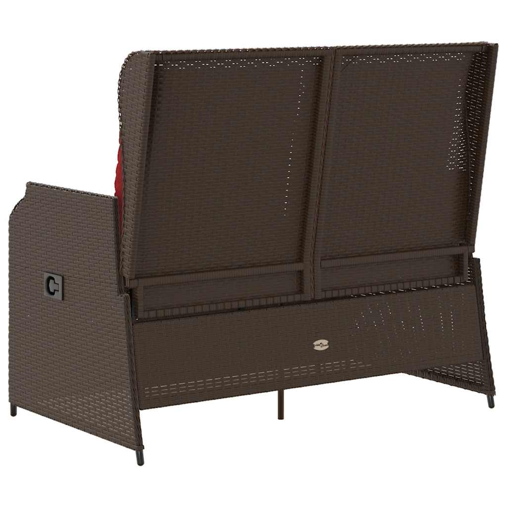Banc de jardin Marron polyrotin - XIOS