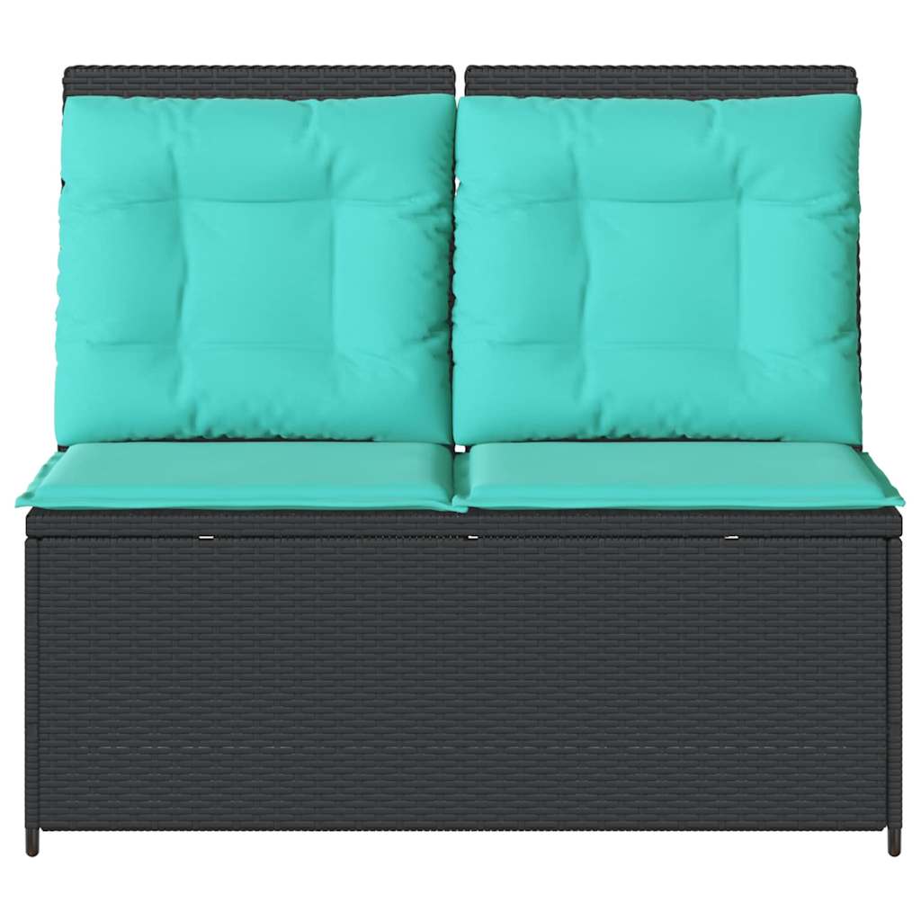 Banc de jardin Noir polyrotin - XIOS