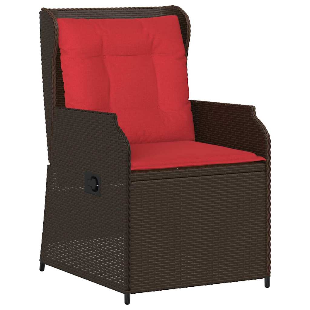 Banc de jardin 2 pcs Marron polyrotin - XIOS