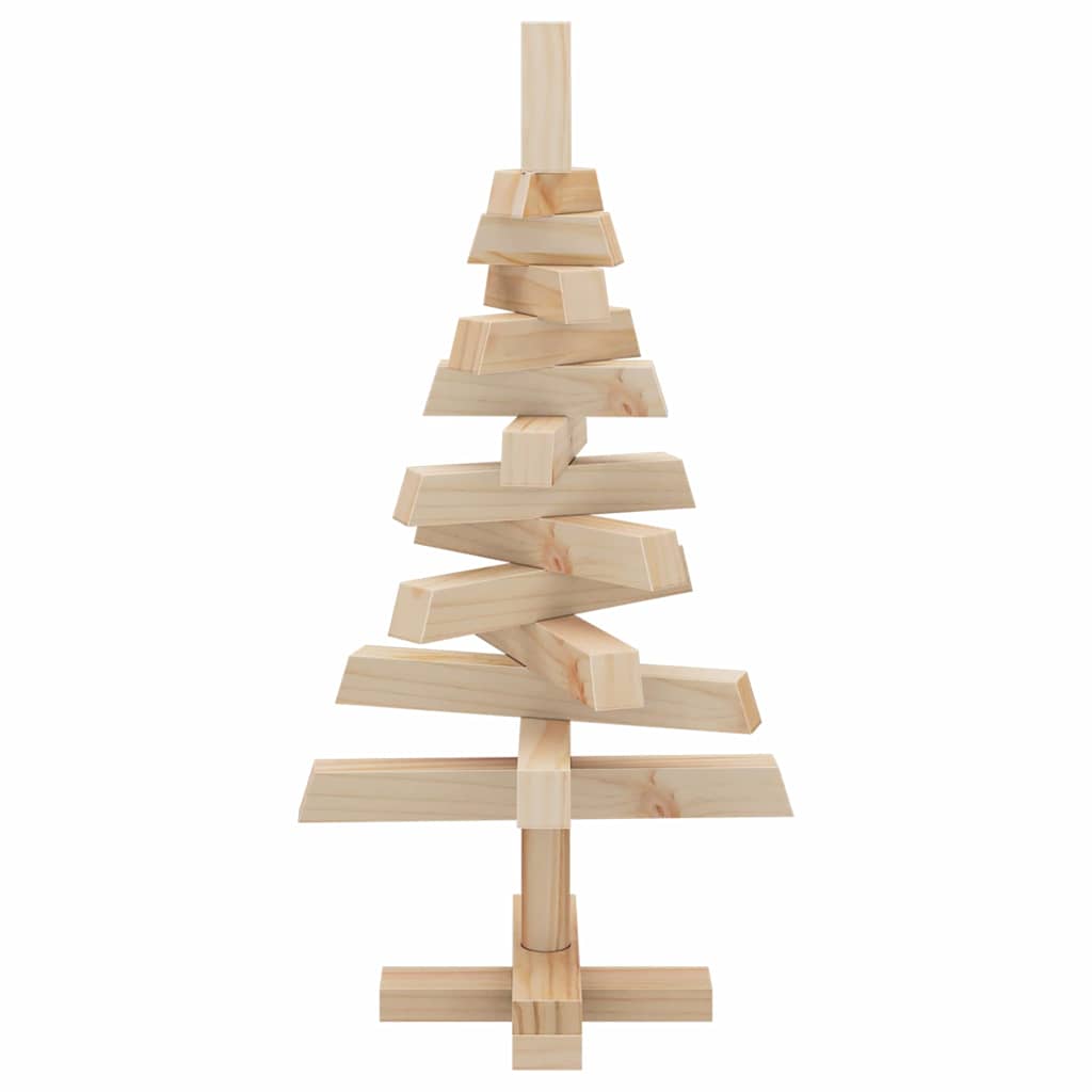 Arbres de Noël avec support Naturel 60 cm Bois massif en pin - XIOS