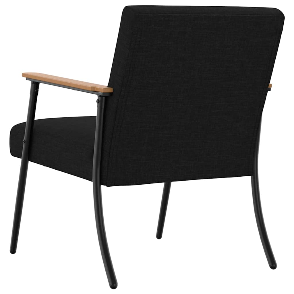 fauteuil Noir 59 x 75 x 78 cm tissu - XIOS