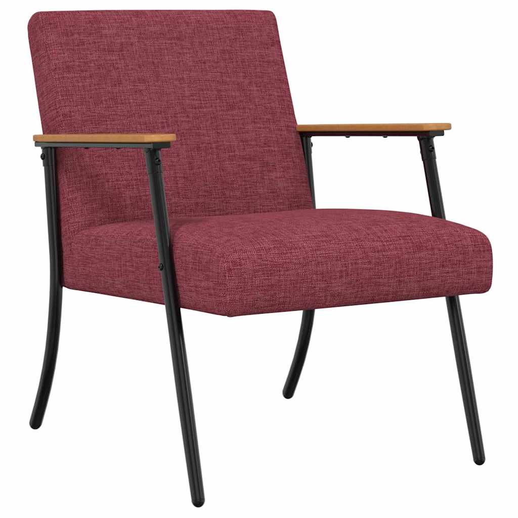 fauteuil Bordeaux 59 x 75 x 78 cm tissu - XIOS