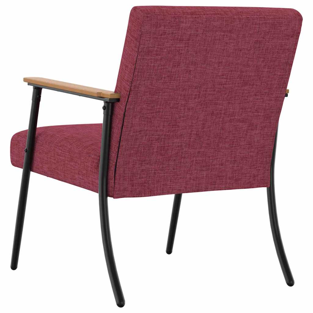 fauteuil Bordeaux 59 x 75 x 78 cm tissu - XIOS