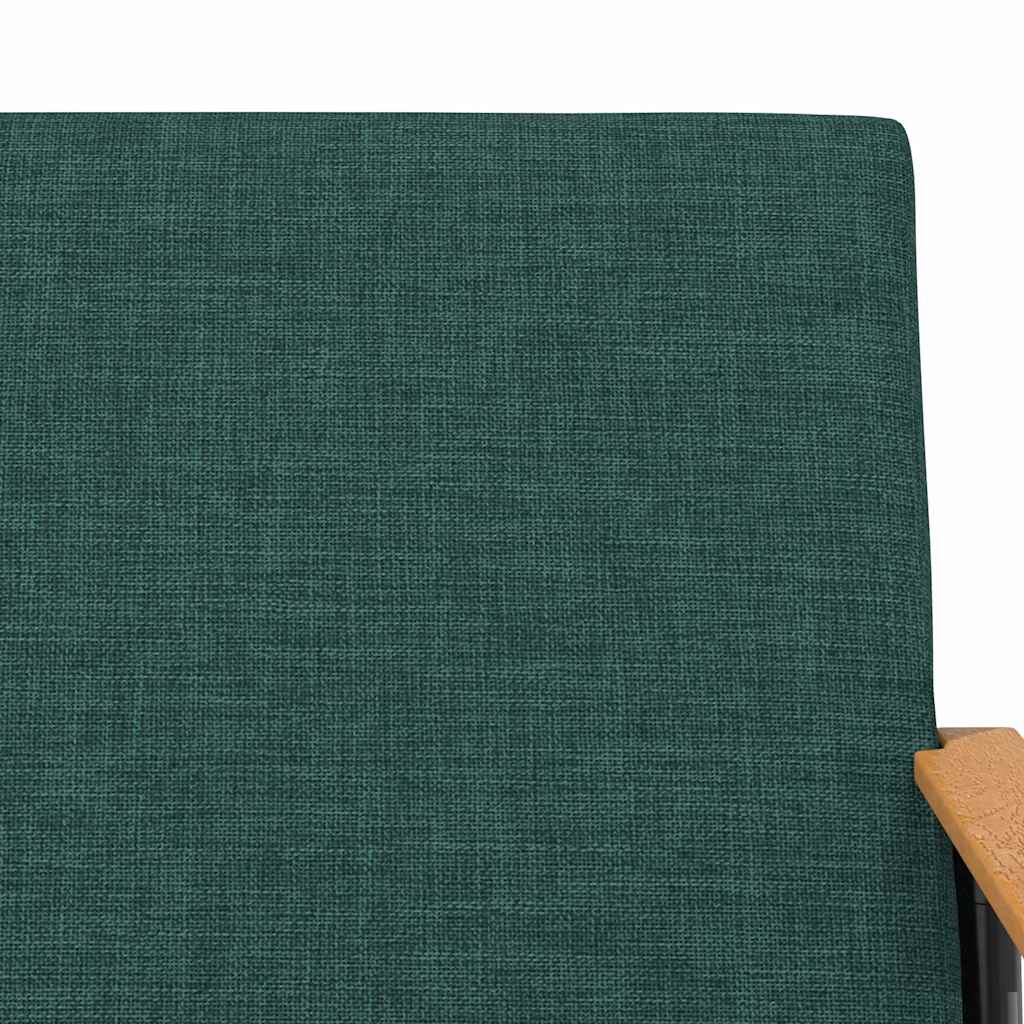 fauteuil Vert foncé 59 x 75 x 78 cm tissu - XIOS