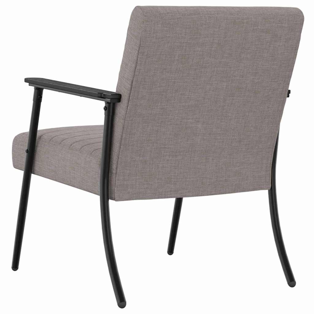fauteuil Taupe 59 x 75 x 78 cm tissu - XIOS
