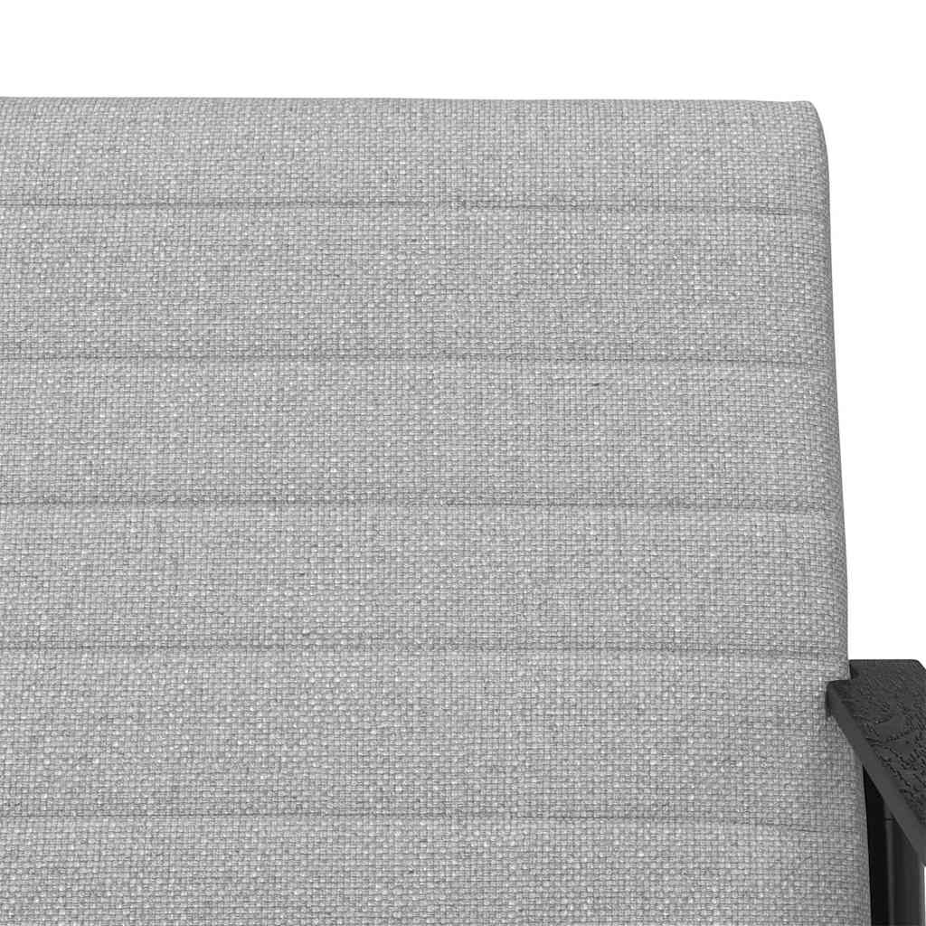 fauteuil Gris nuage 59 x 75 x 78 cm tissu - XIOS