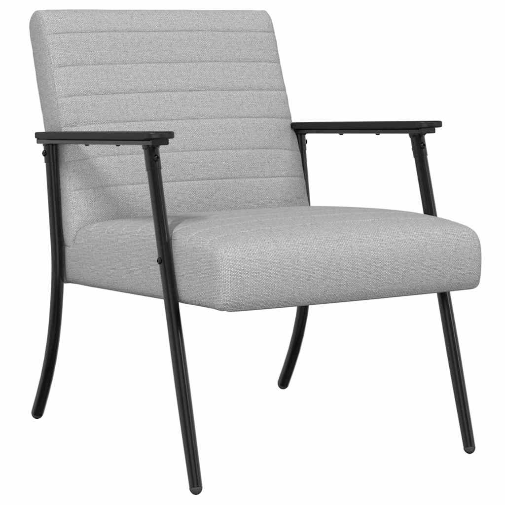fauteuil Gris nuage tissu - XIOS
