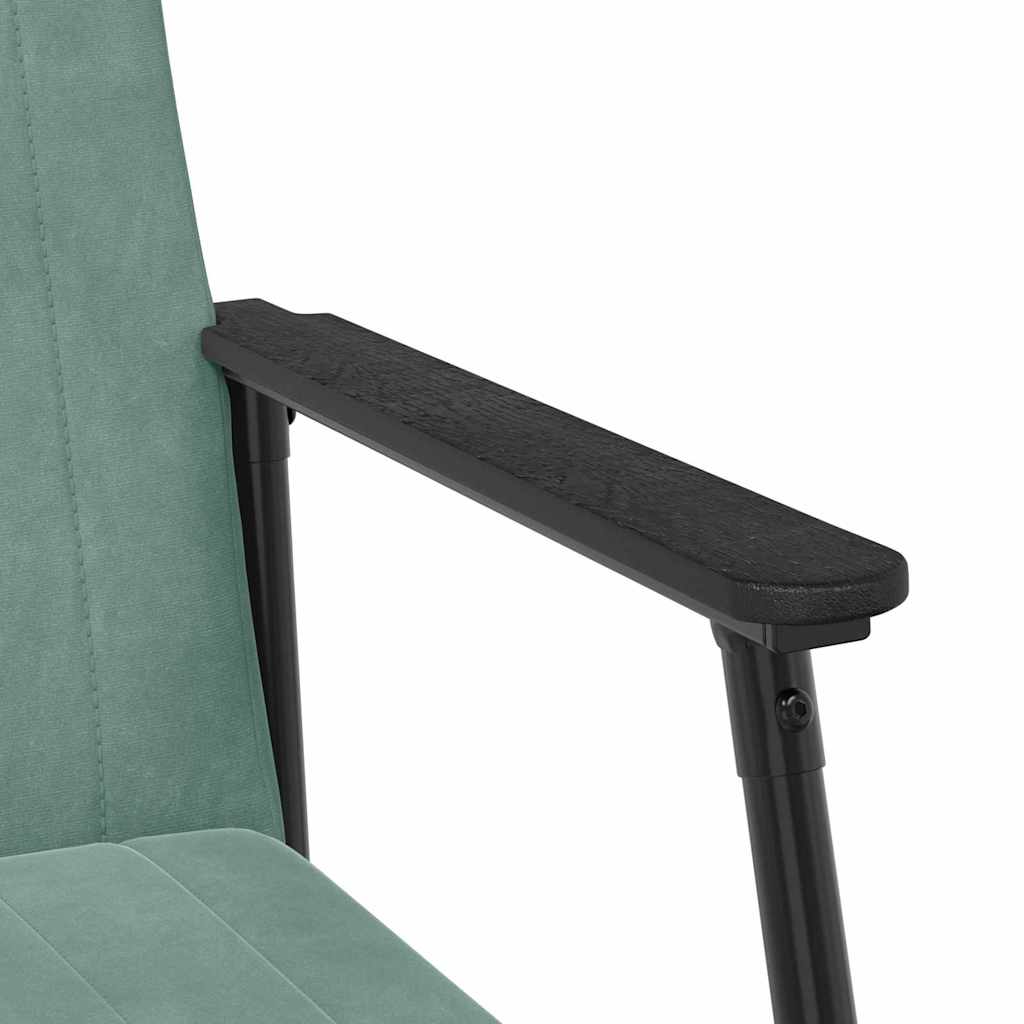 fauteuil Vert Mer 59 x 75 x 78 cm Velours - XIOS
