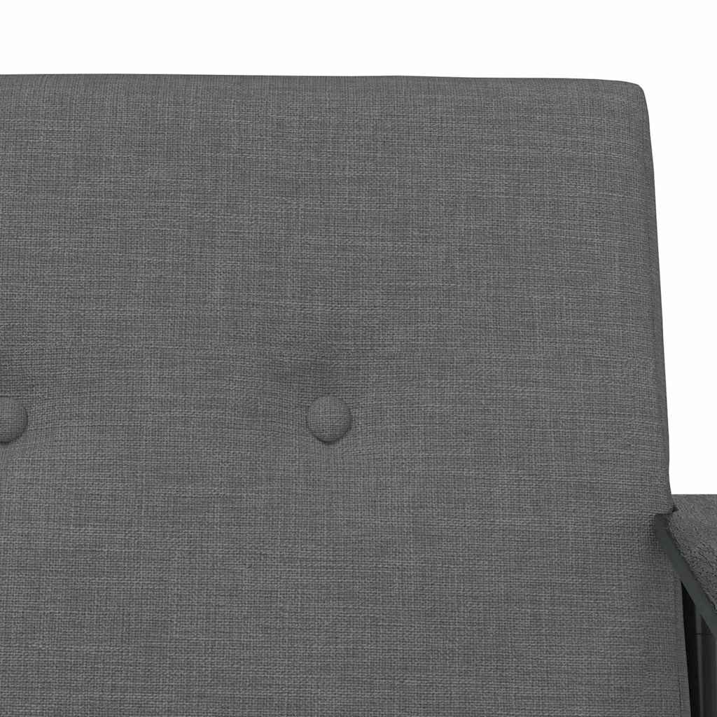 fauteuil Gris foncé 59 x 75 x 78 cm tissu - XIOS