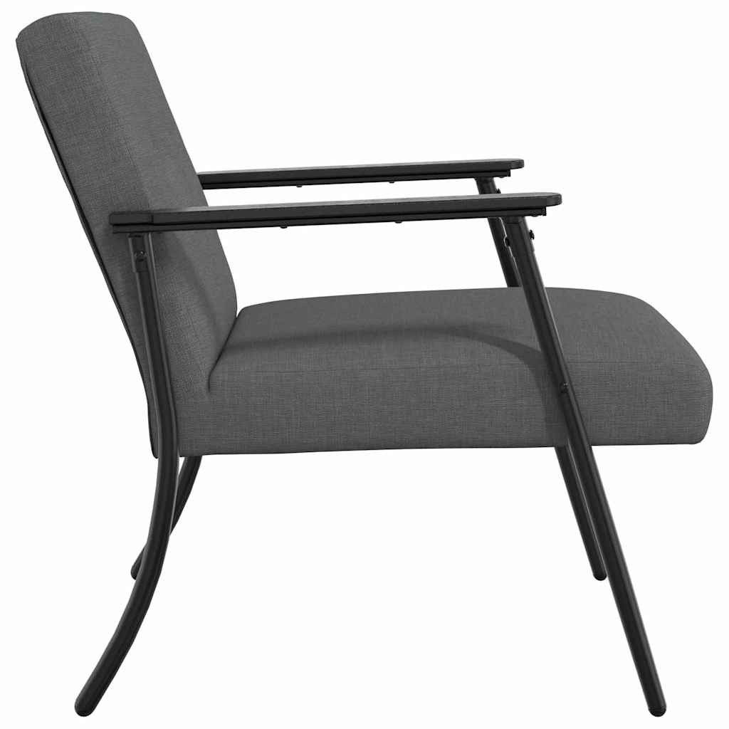 fauteuil Gris foncé 59 x 75 x 78 cm tissu - XIOS