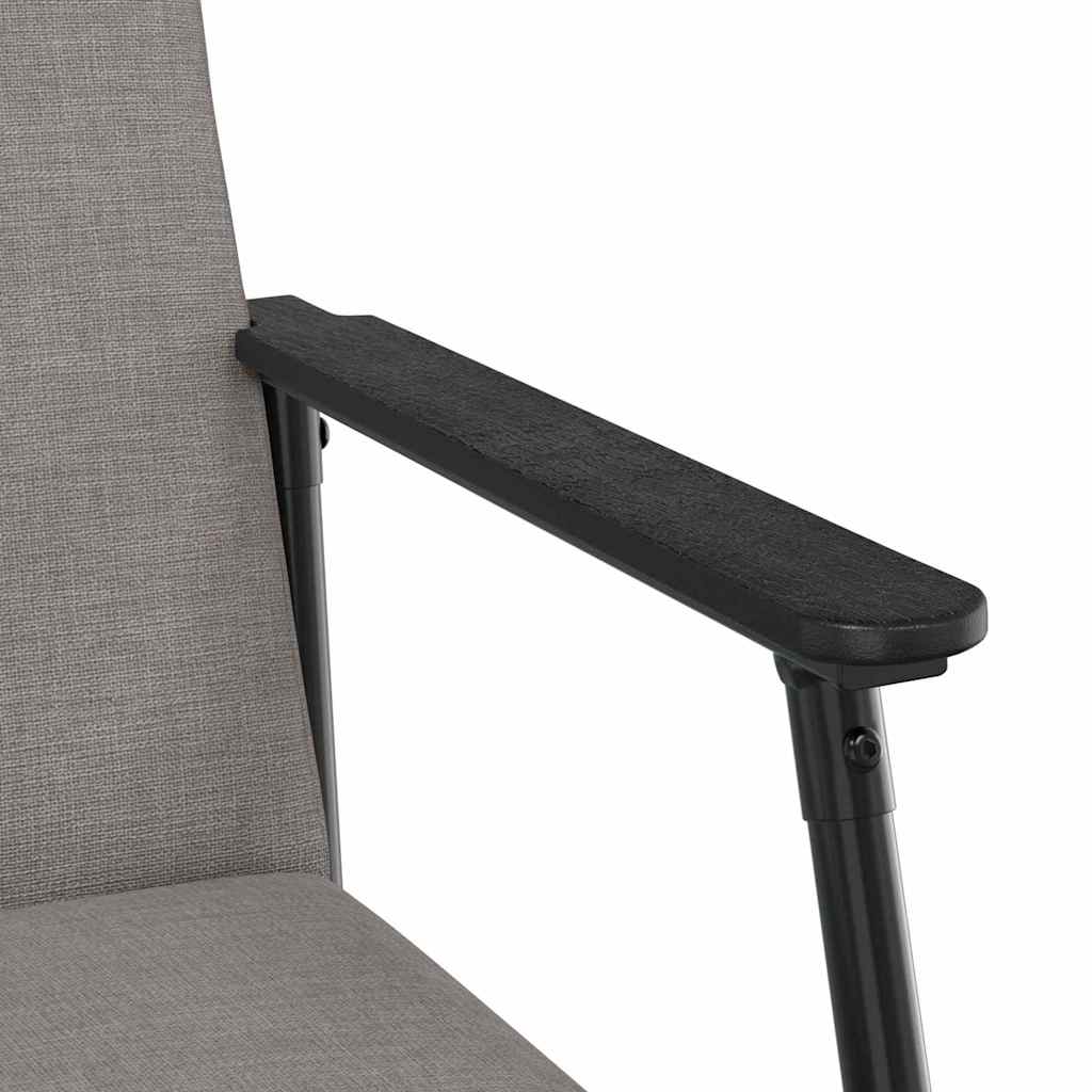 fauteuil Taupe 59 x 75 x 78 cm tissu - XIOS