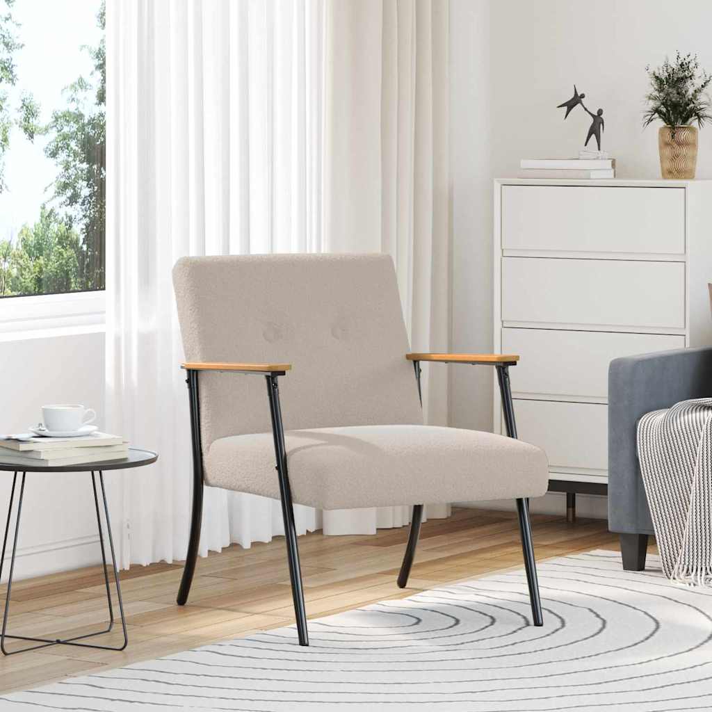 fauteuil Gris clair 59 x 75 x 78 cm - XIOS