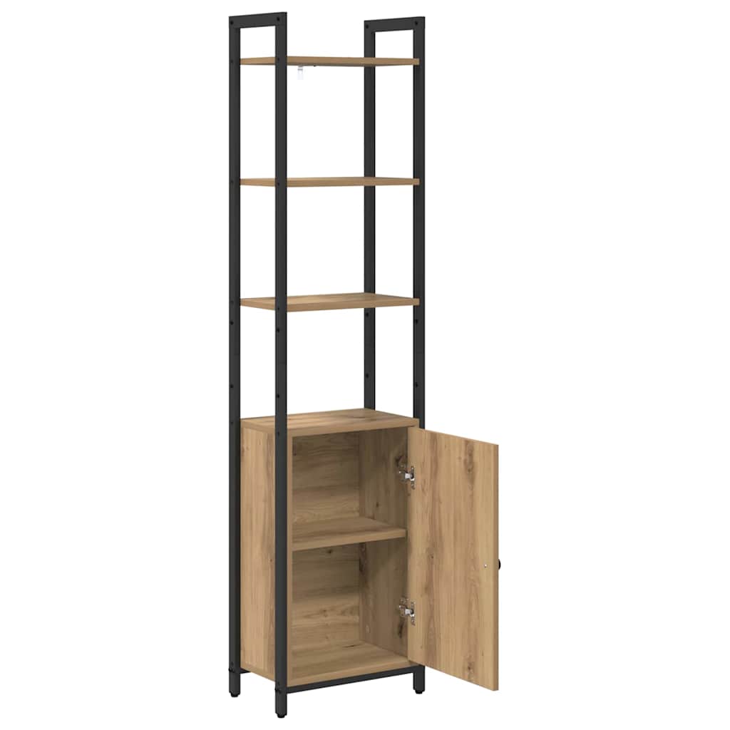 Bibliothèque Chêne artisanal 40 x 24 x 161 cm Bois d'ingénierie - XIOS