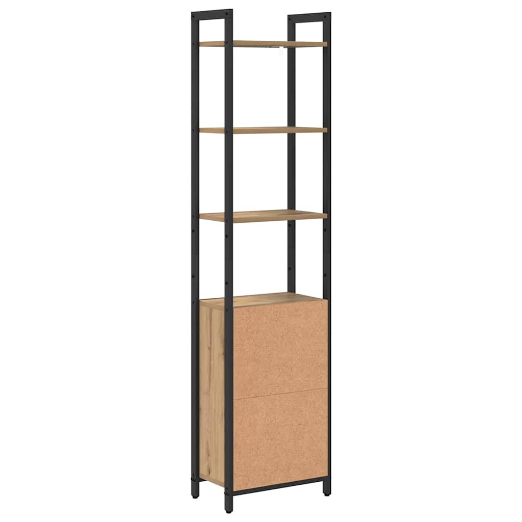 Bibliothèque Chêne artisanal 40 x 24 x 161 cm Bois d'ingénierie - XIOS
