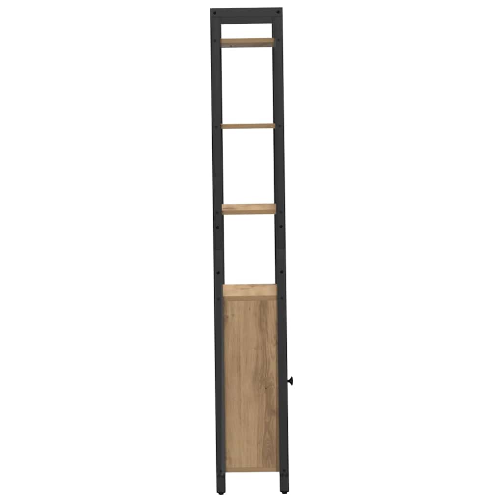 Bibliothèque Chêne artisanal 40 x 24 x 161 cm Bois d'ingénierie - XIOS