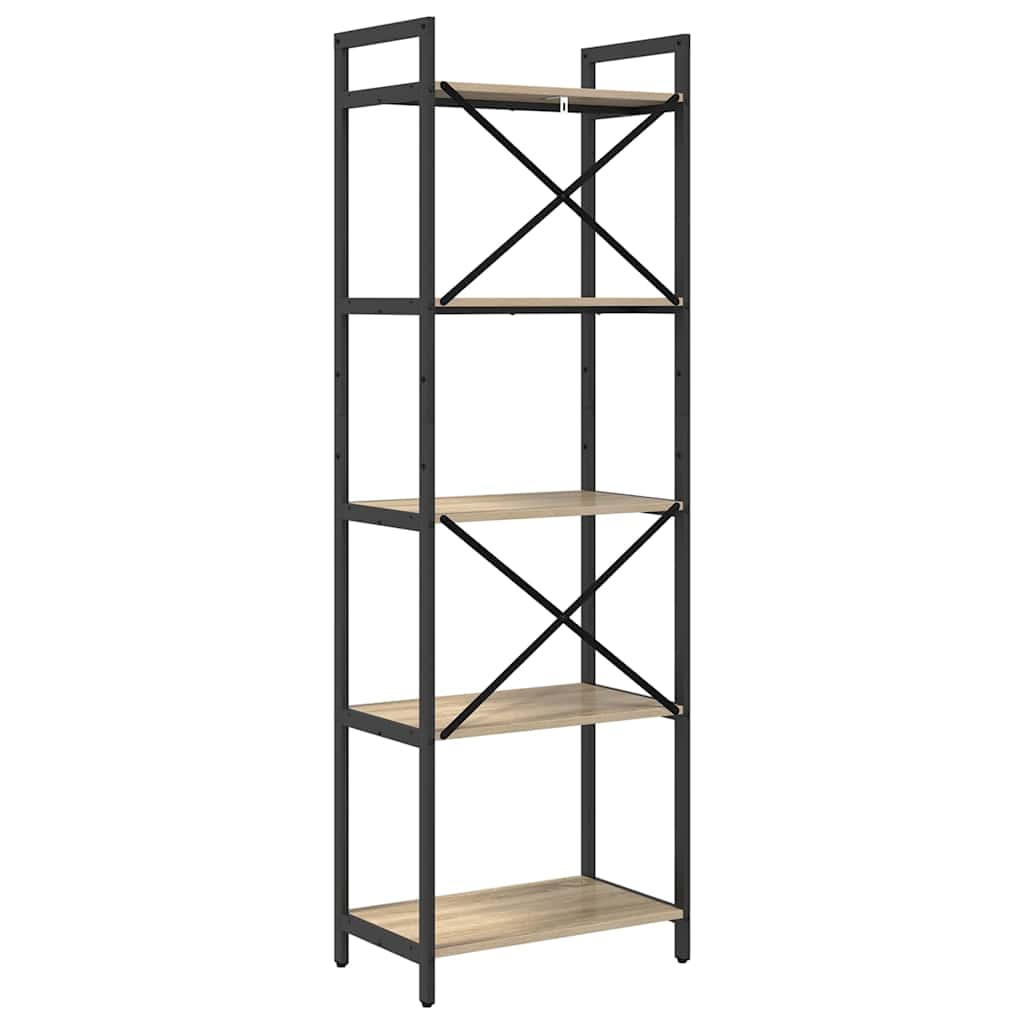 Étagère Chêne Sonoma 56 x 34 x 171 cm Bois d'ingénierie - XIOS