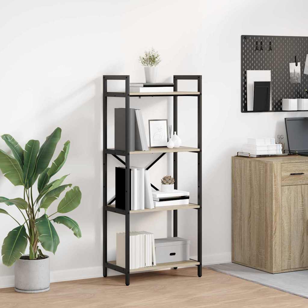 Étagère Chêne Sonoma 56 x 34 x 133,5 cm Bois d'ingénierie - XIOS